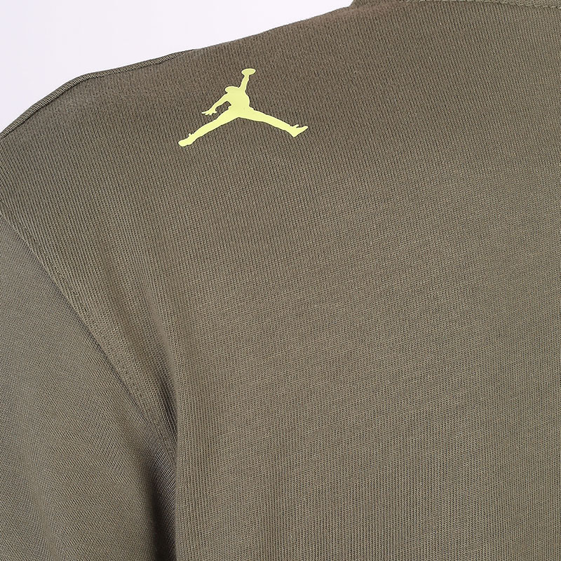 мужская зеленая футболка Jordan 23 Engineered Short-Sleeve Top DH1597-222 - цена, описание, фото 8
